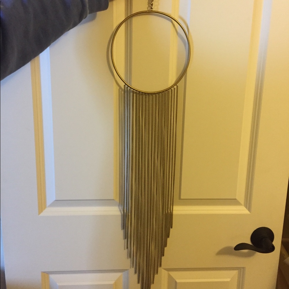 Gold wall hanging